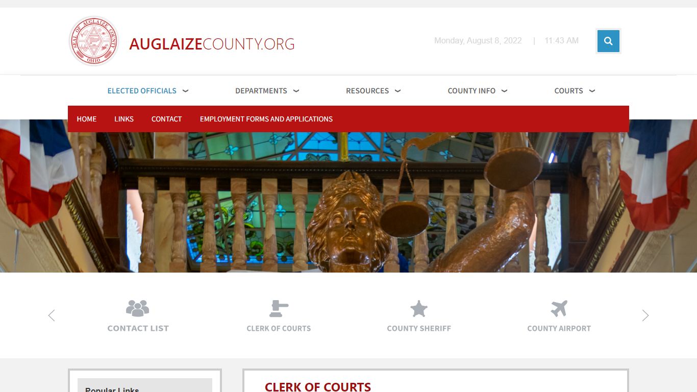 Clerk of Courts | Auglaize County